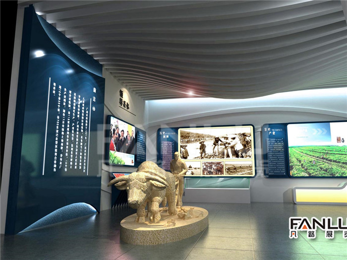 企业展厅设计不同于临时性的行业展会展厅