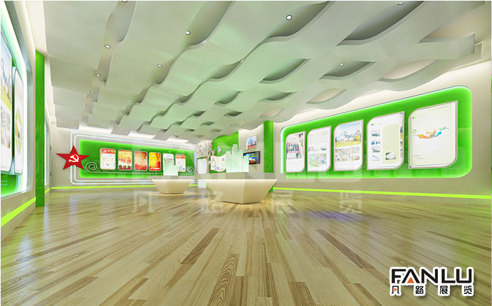 科技展厅设计是一个企业发展的缩影