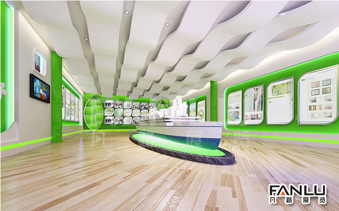 科技展厅设计如何实现科技感强的能源企业展厅？