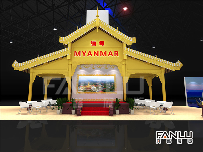 南宁展会服务分享泰国展台搭建设计的设计风格