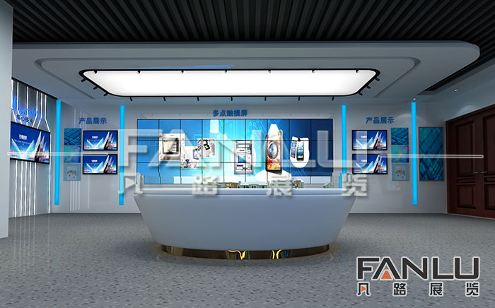 科技展厅设计要突出科技的特色和亮点