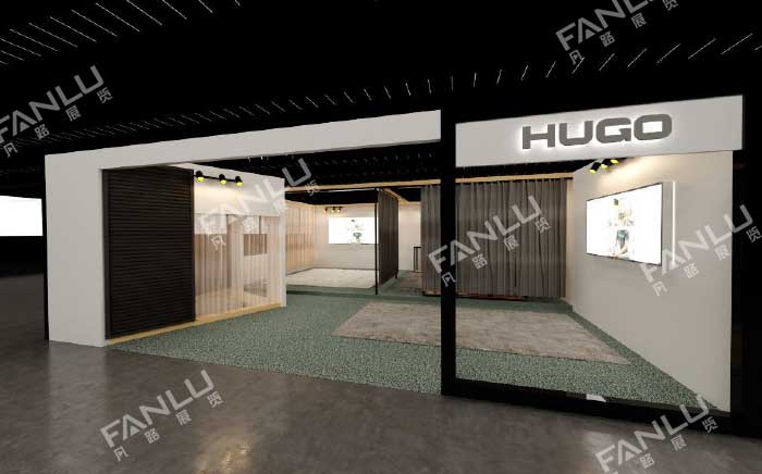 越南家具展HUGO展台搭建