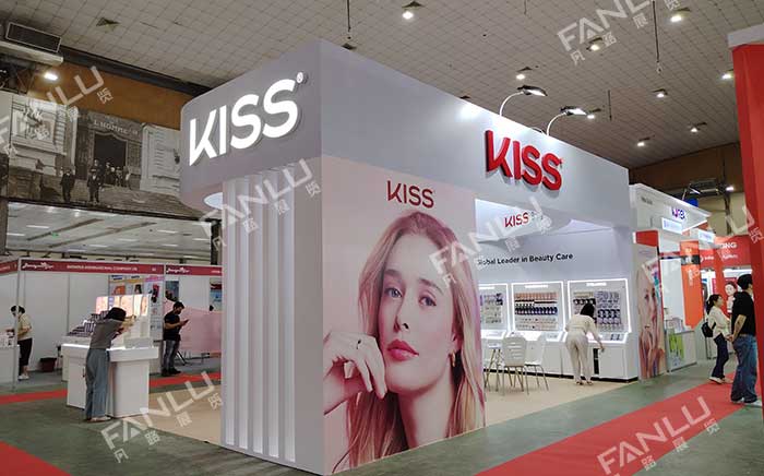 越南美容展KISS展台搭建