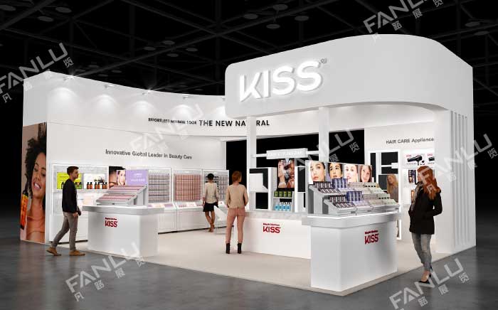 越南美容展KISS展台搭建