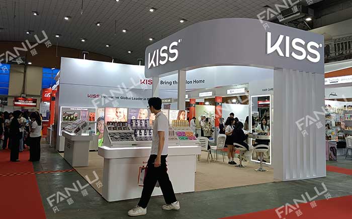 越南美容展KISS展台搭建